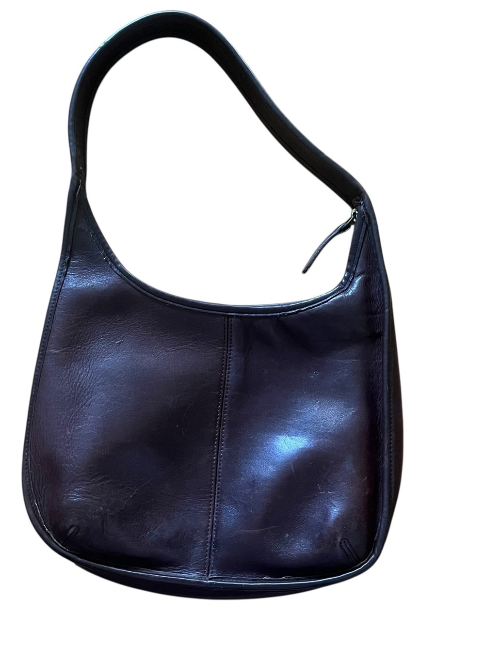 Coach Dark Brown Leather Shoulder Bag